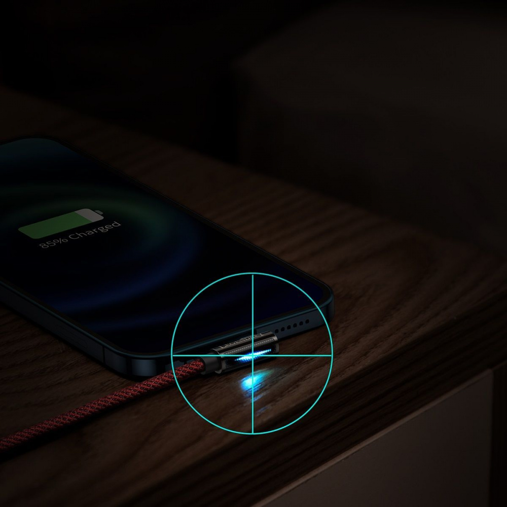 Кабель Baseus Legend Series Fast Charging Elbow Lightning 2.4A (2m) — Придбати в Україні - фото 2