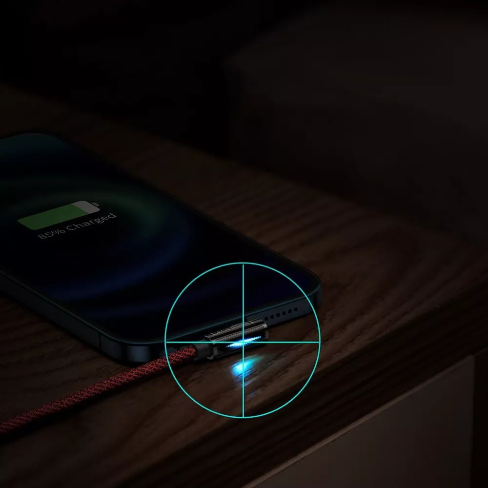Кабель Baseus Legend Series Fast Charging Elbow Lightning 2.4A (2m) — Придбати в Україні - фото 2