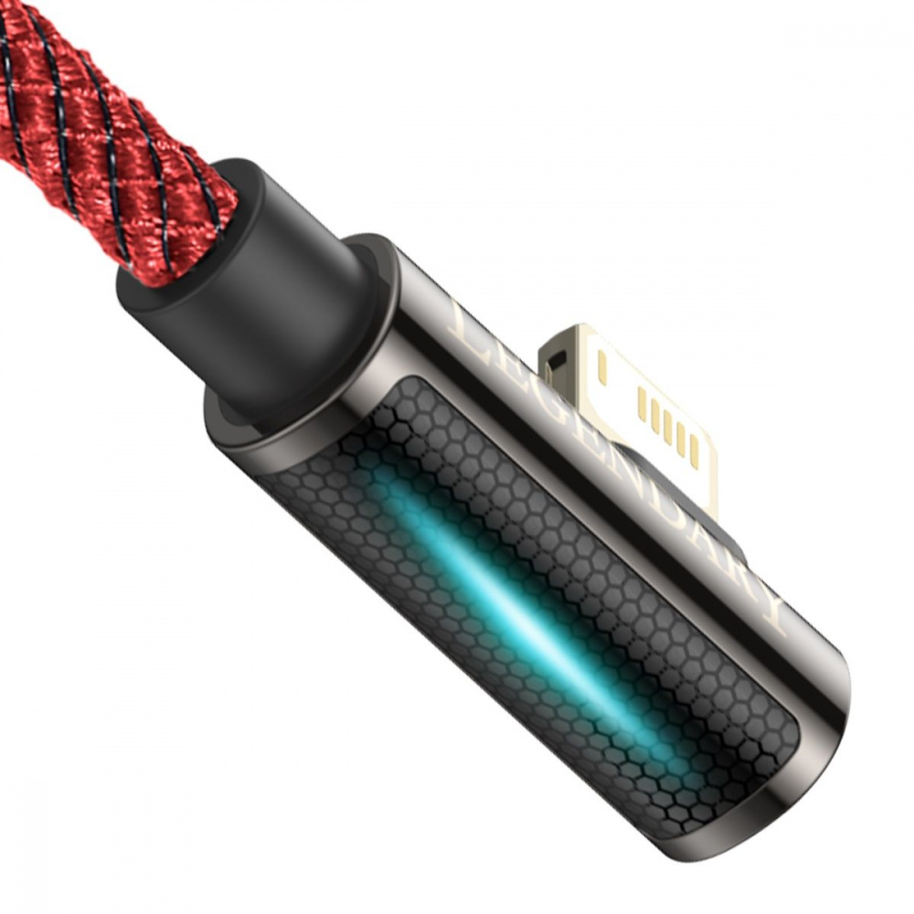 Кабель Baseus Legend Series Fast Charging Elbow Lightning 2.4A (2m) — Придбати в Україні - фото 5