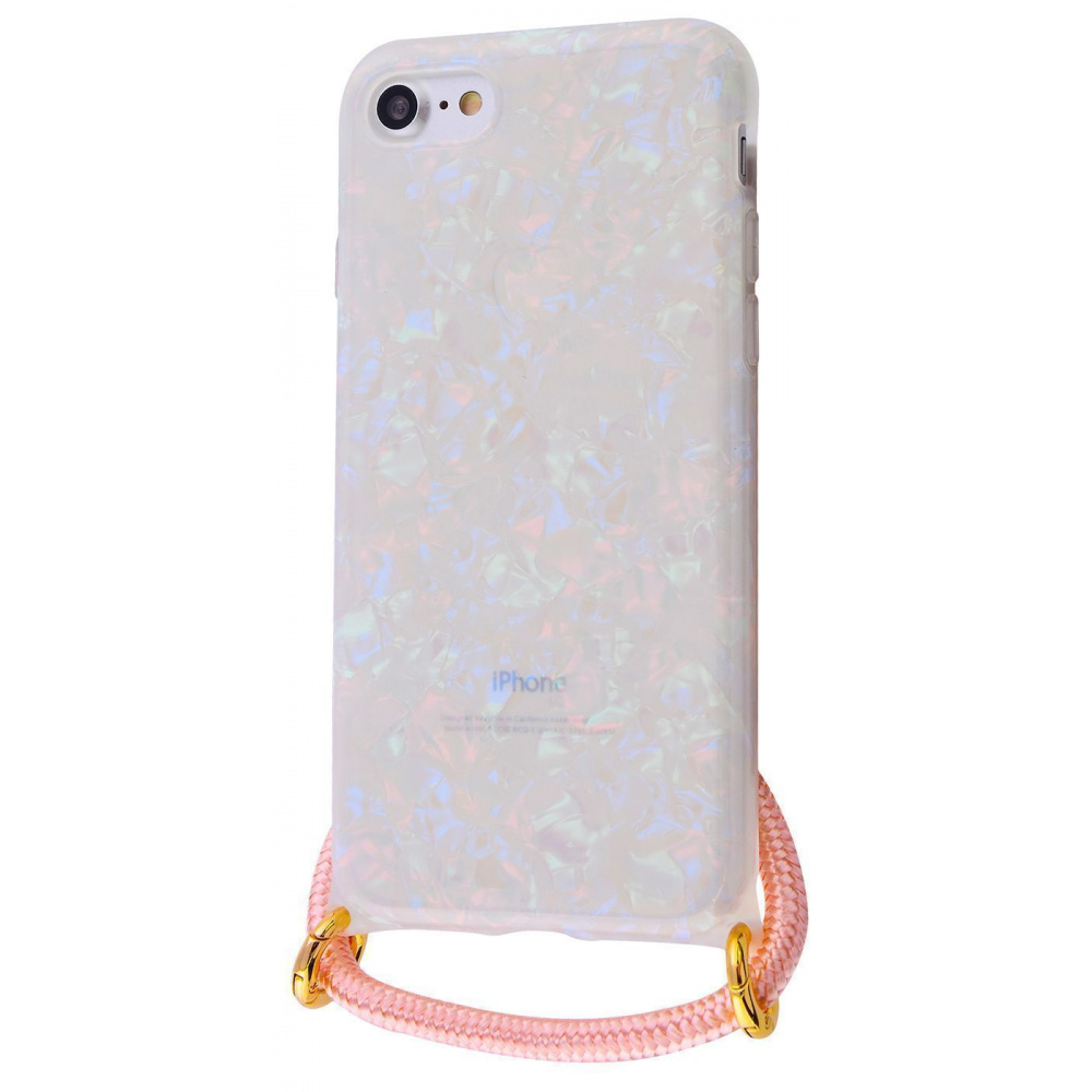 Чехол Confetti Jelly Case with Cord (TPU) iPhone 7/8/SE 2 - фото 8