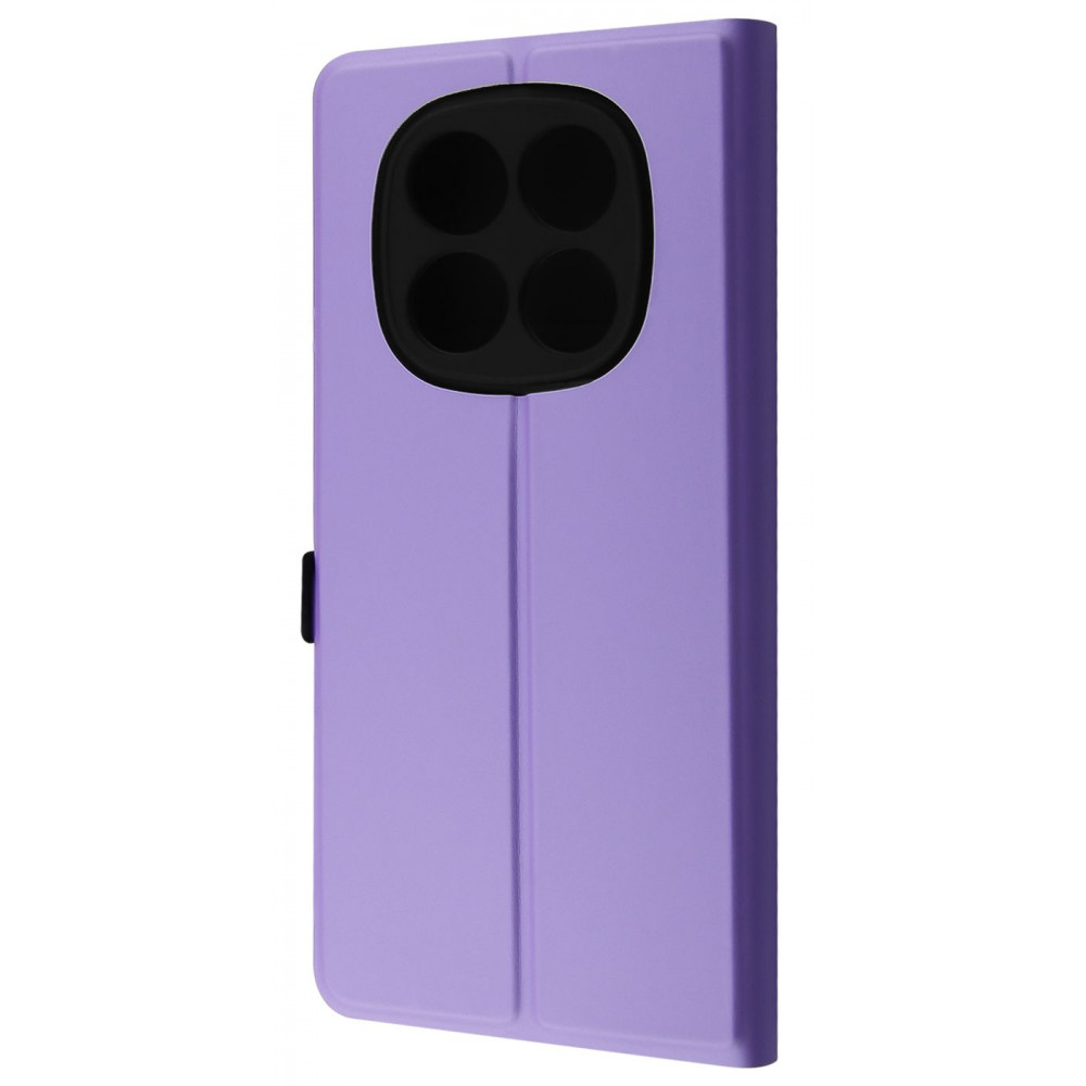 Чохол WAVE Flap Case Xiaomi Redmi Xiaomi Redmi Note 15 Pro+ 5G/Poco M8 Pro light purple (67763) Бузковий на малюнкі №1