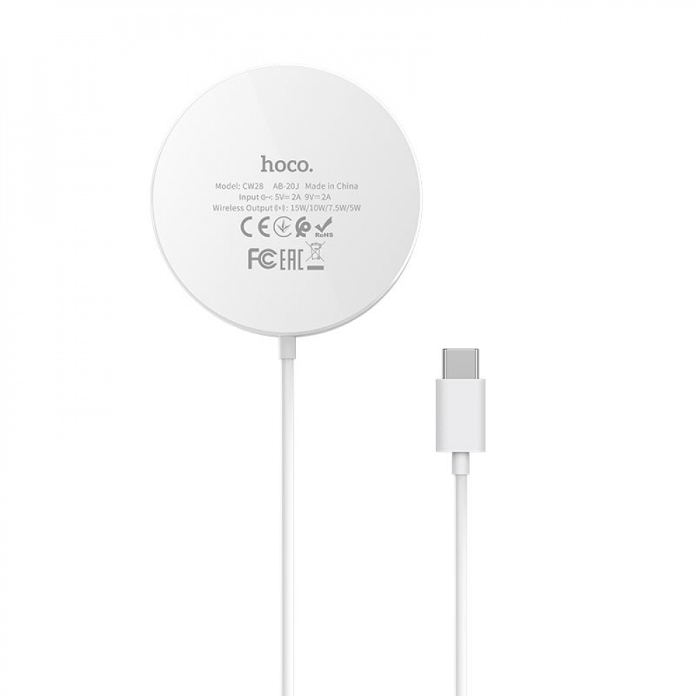 Wireless charger Hoco CW28 Original Magnetic 15W - фото 4