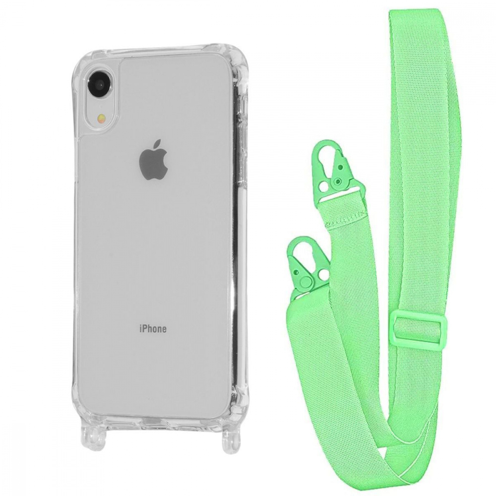 Чехол WAVE Clear Case with Strap iPhone Xr - фото 12
