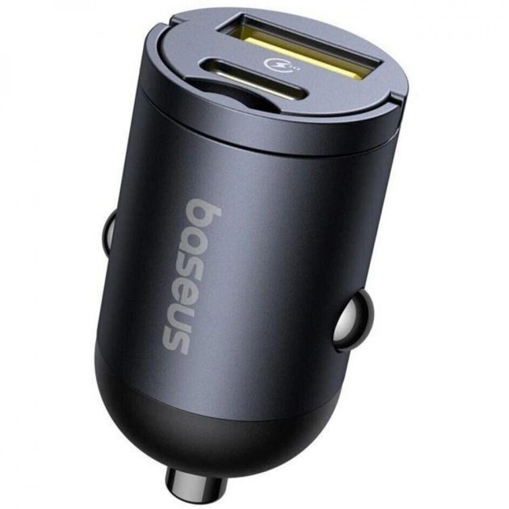 АЗУ Baseus Tiny Star Mini 30W (Type-C + USB) black (C00035001121-02) Черный на картинке №3
