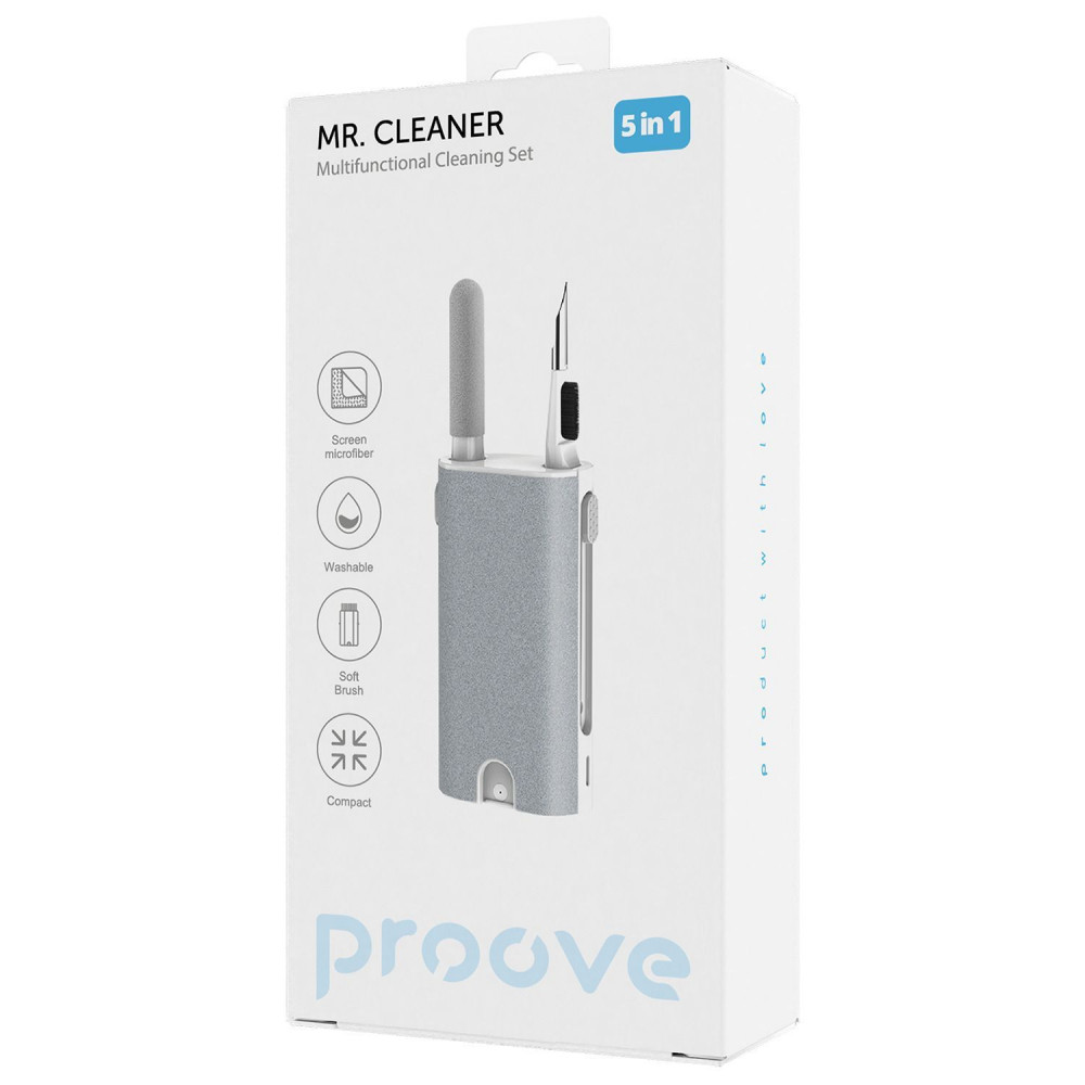 Багатофункціональний набір для чищення Proove Mr. Cleaner 5in1 — Придбати в Україні - фото 1