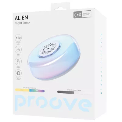 Нічник з Бездротовою Зарядкою Proove Alien — Придбати в Україні