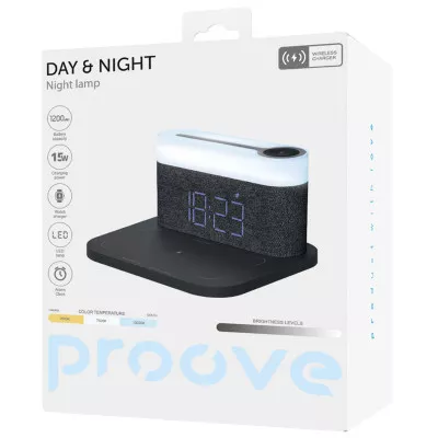 Нічник з Бездротовою Зарядкою Proove Day & Night — Придбати в Україні