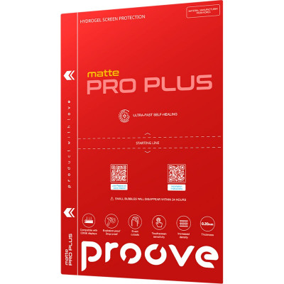 Купить Защитная гидрогелевая пленка Proove Hydrogel Screen Protection PRO PLUS Matte 59353 - Ncase