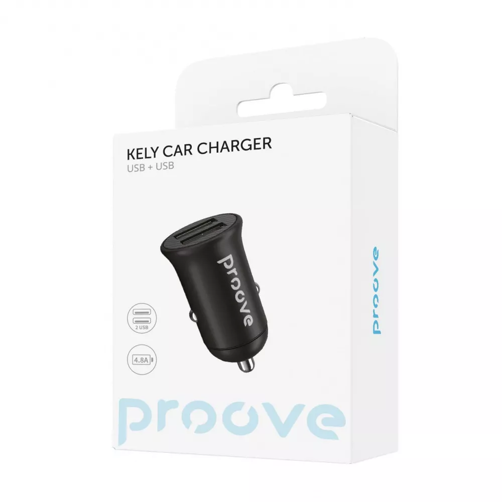 АЗП Proove Kely Car Charger (2USB) — Придбати в Україні - фото 1