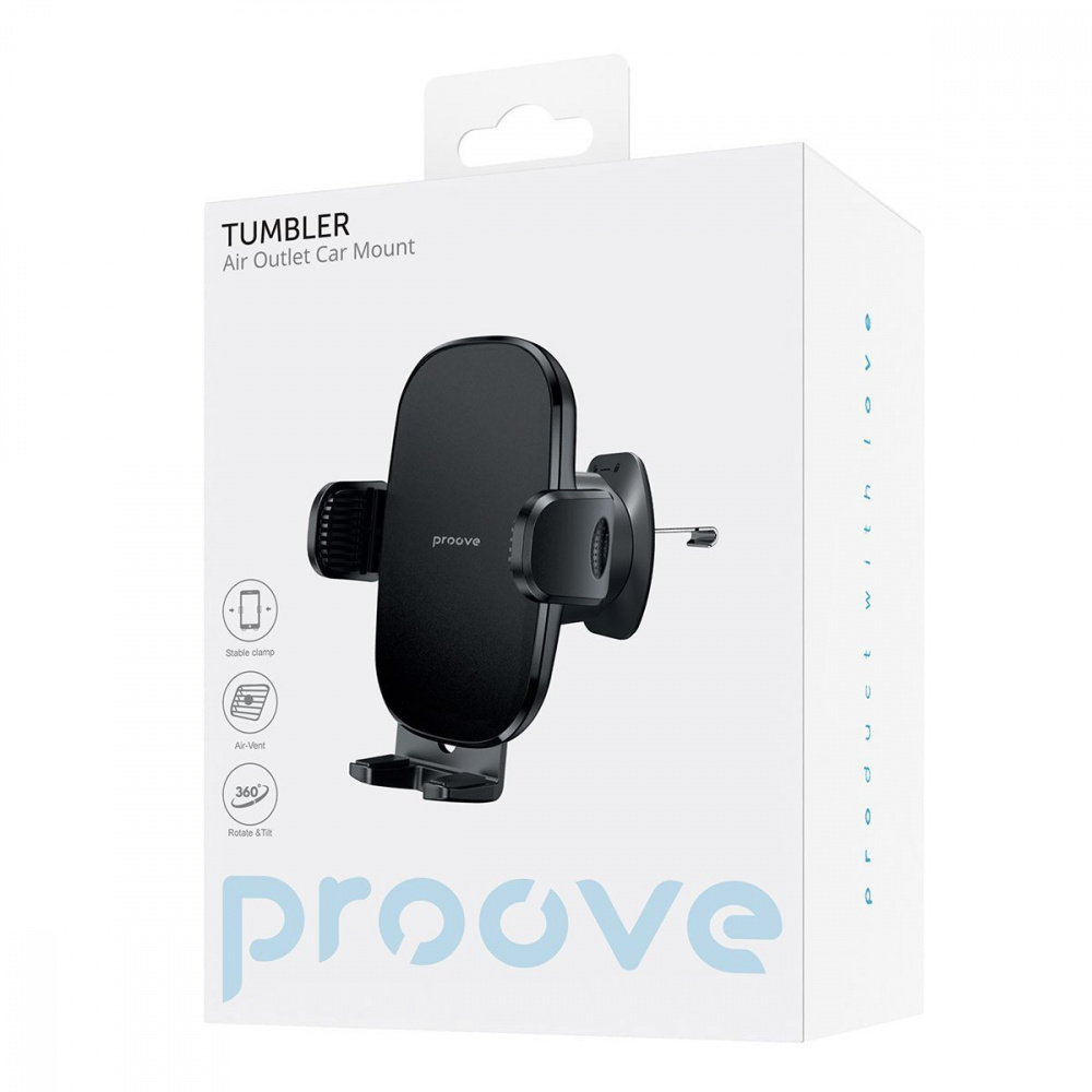 Автомобільний тримач Proove Tumbler Air Outlet Car Mount — Придбати в Україні - фото 1