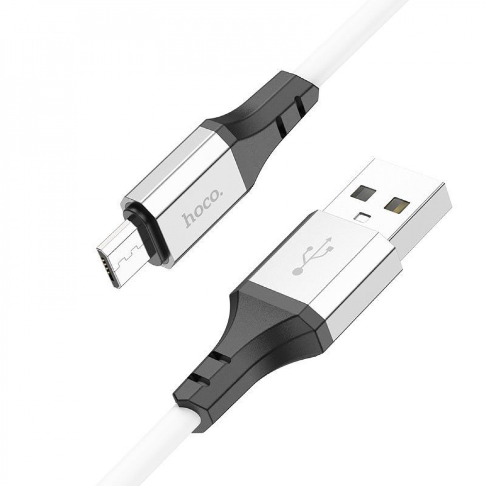 Cable Hoco X86 Spear Silicone Micro USB (1m) - фото 2