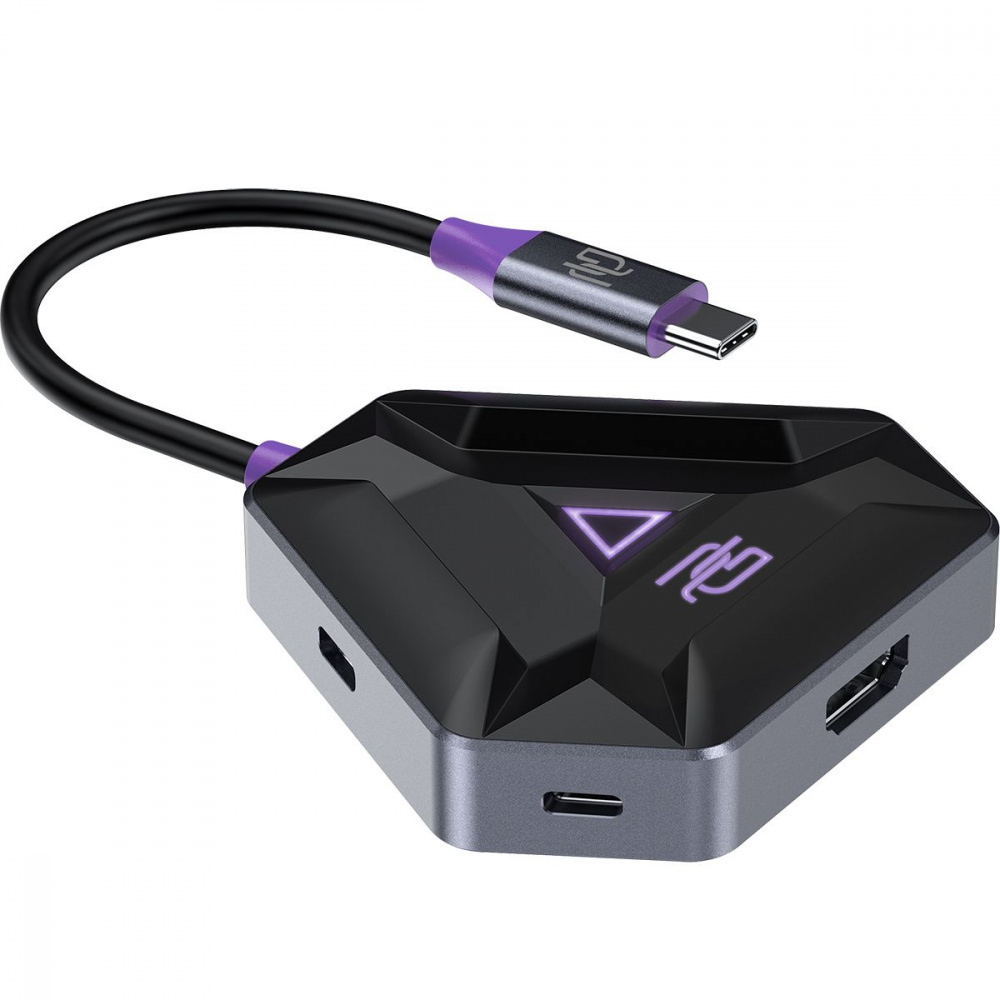 Type-C-Хаб Proove Gaming Spectre (2*USB3.0 + Type-C + PD100W + HDMI) — Придбати в Україні