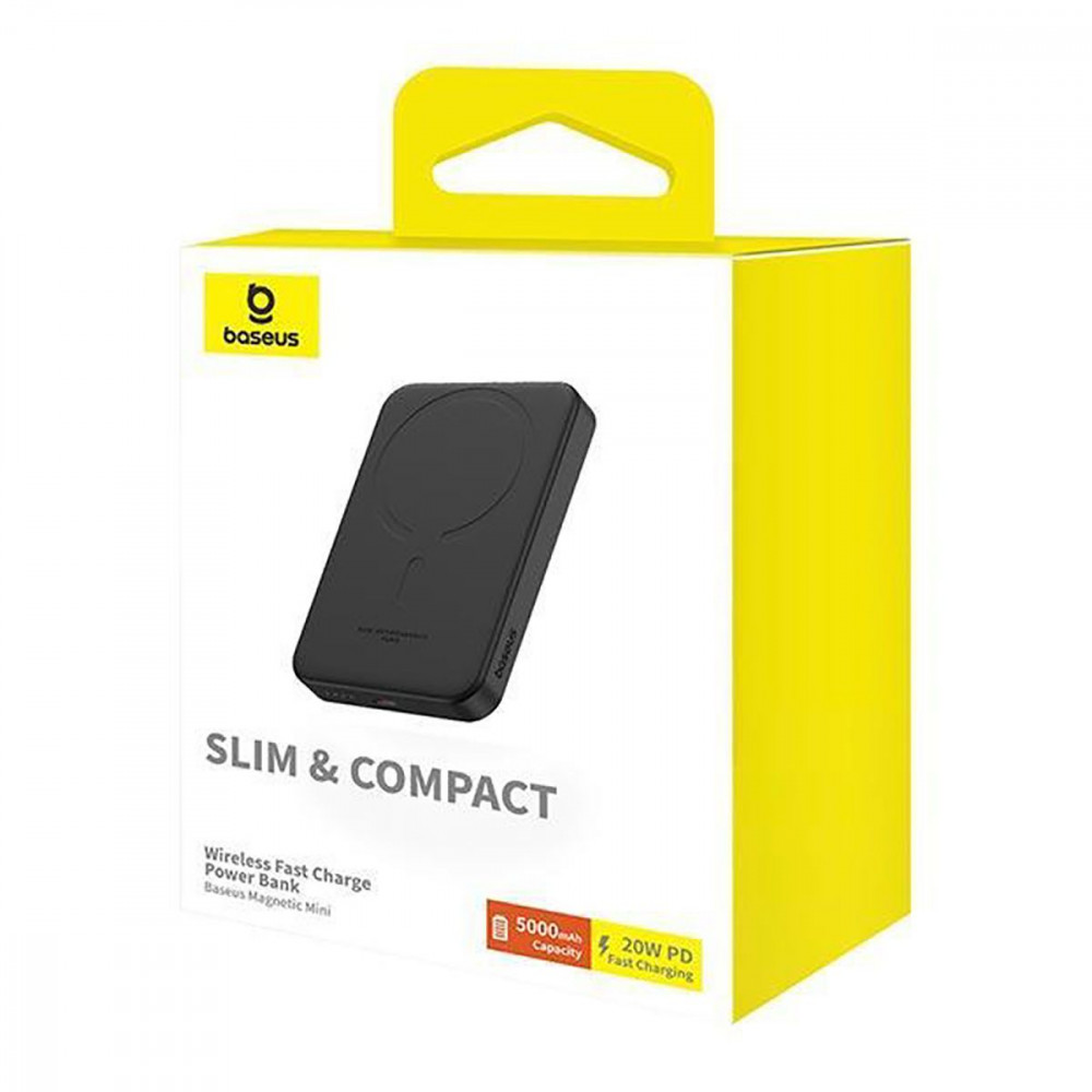 Портативная Батарея Baseus Magnetic Mini 20W 5000mAh