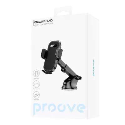 Автомобільний тримач Proove Longway Plaid Suction Type Car Mount — Придбати в Україні