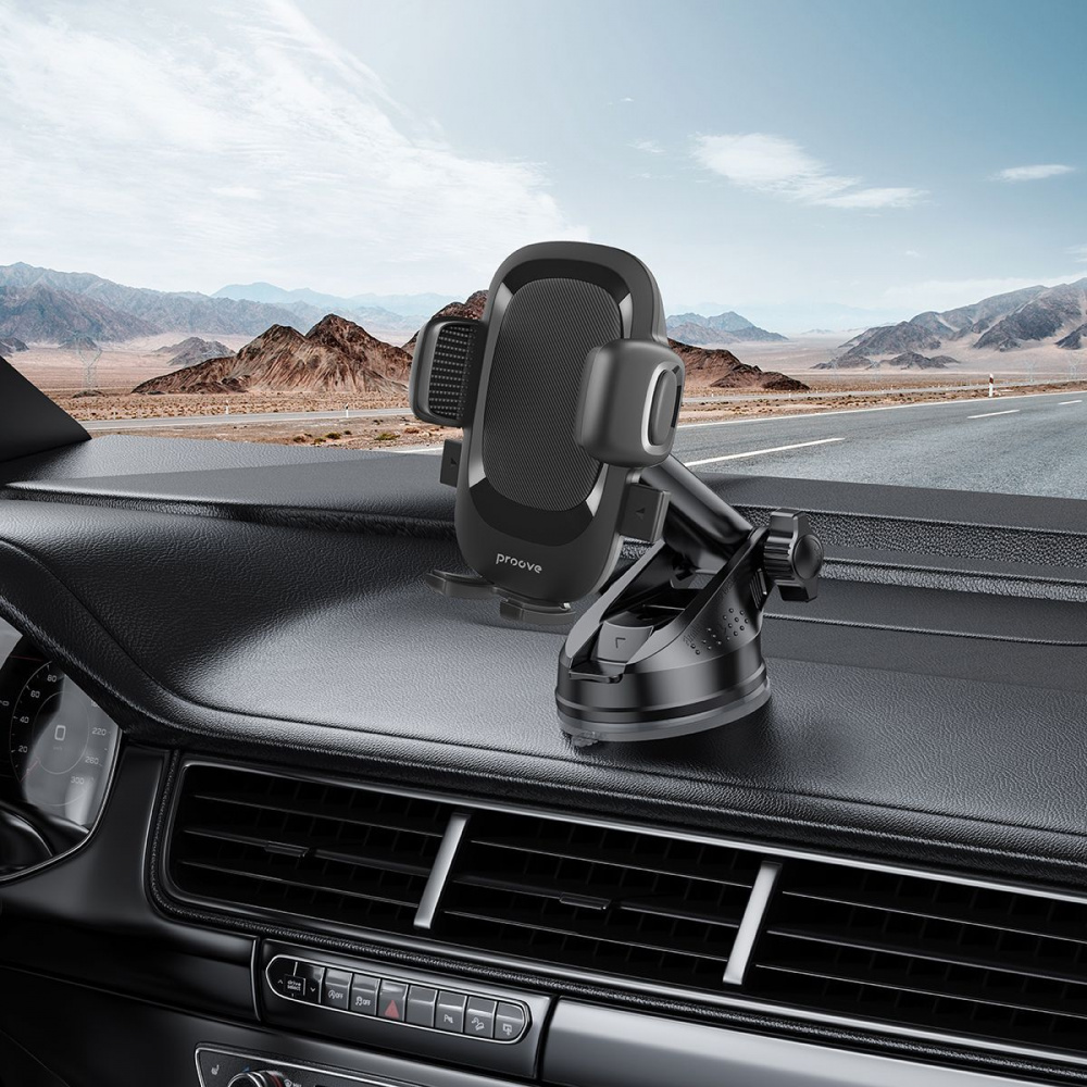 Автомобільний тримач Proove Ellipse Suction Type Car Mount — Придбати в Україні - фото 4