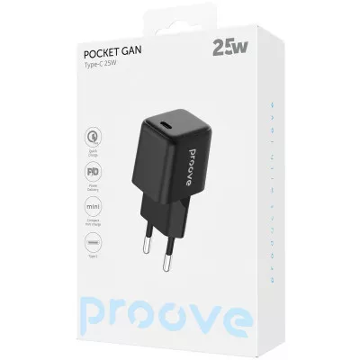 МЗП Proove Pocket GaN 25W (Type-C) — Придбати в Україні