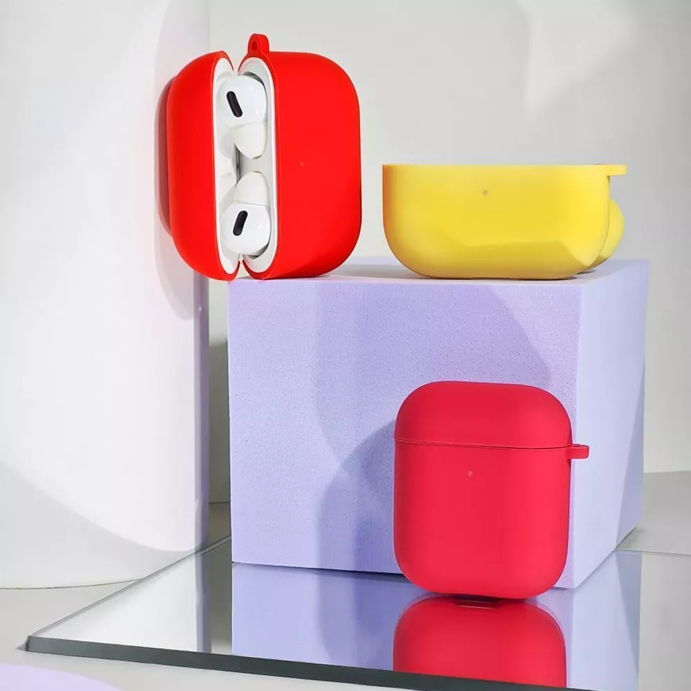 Чехол Silicone Case Full for AirPods 1/2 - фото 5