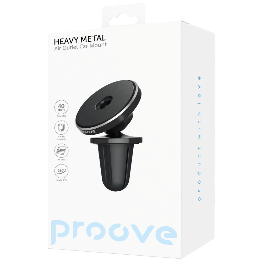 Автодержатель Proove Heavy Metal Air Outlet Car Mount - фото 1