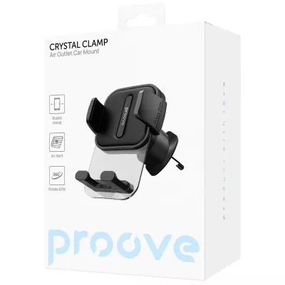 Автомобільний тримач Proove Crystal Clamp Air Outlet Car Mount — Придбати в Україні
