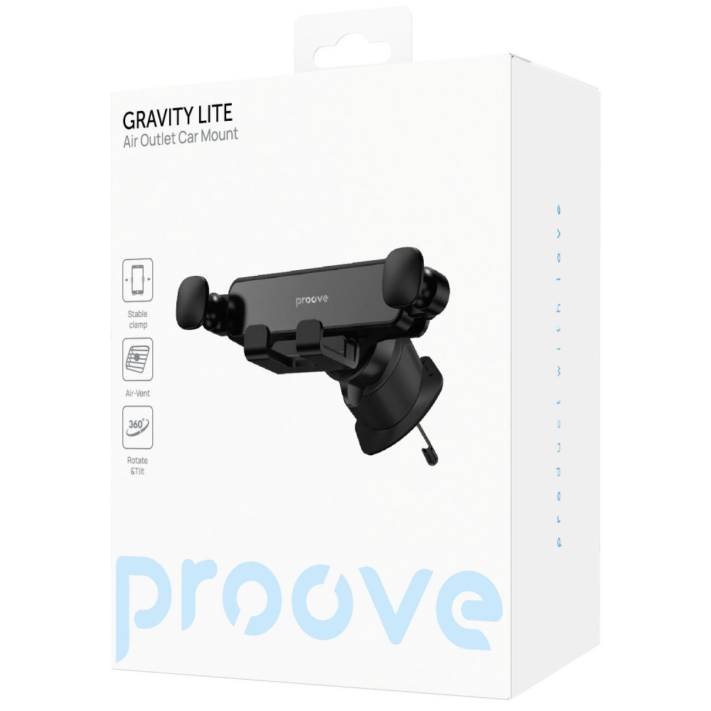 Автодержатель Proove Gravity Lite Air Outlet Car Mount - фото 1