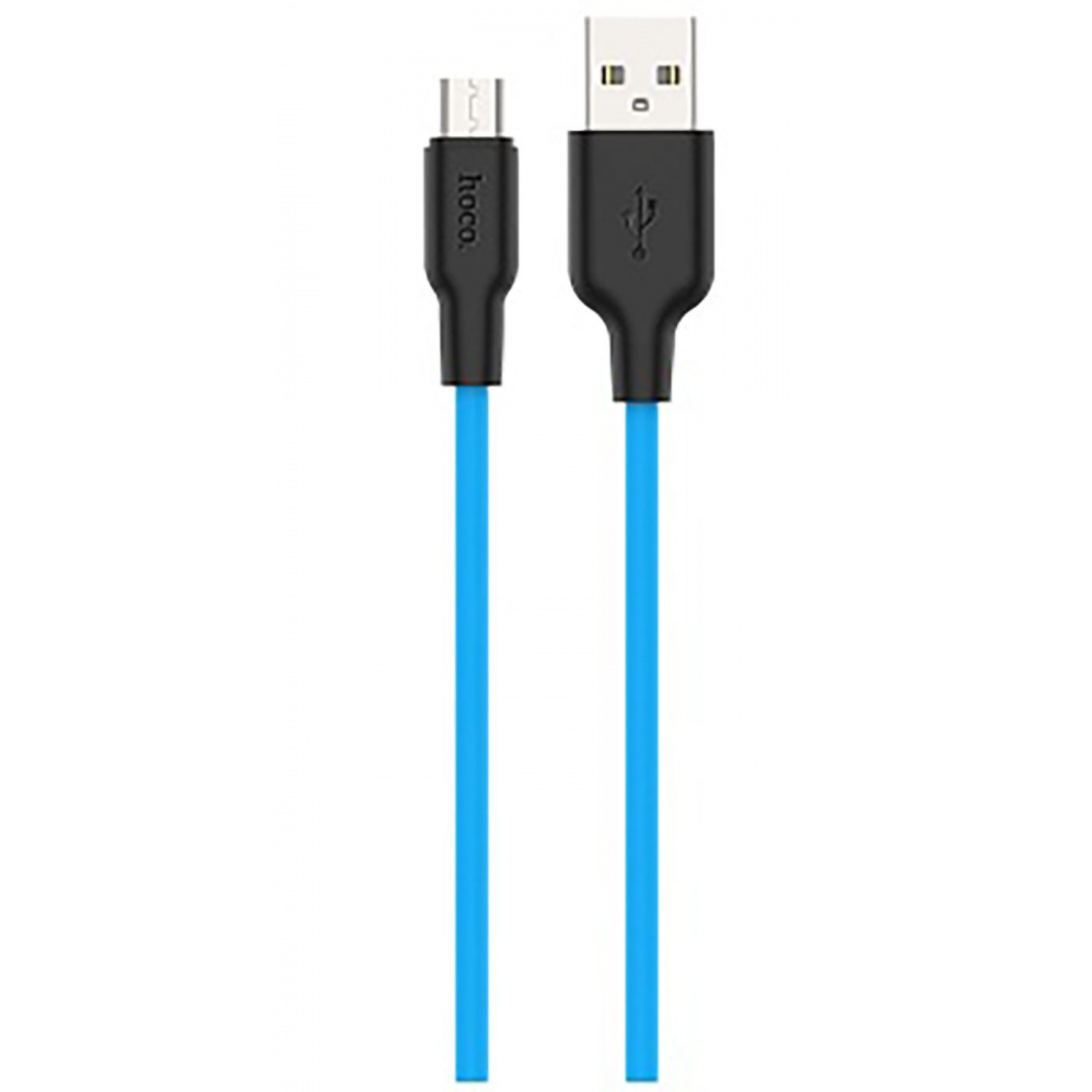 Cable Hoco X21 Plus Silicone Micro USB (1m) - фото 13