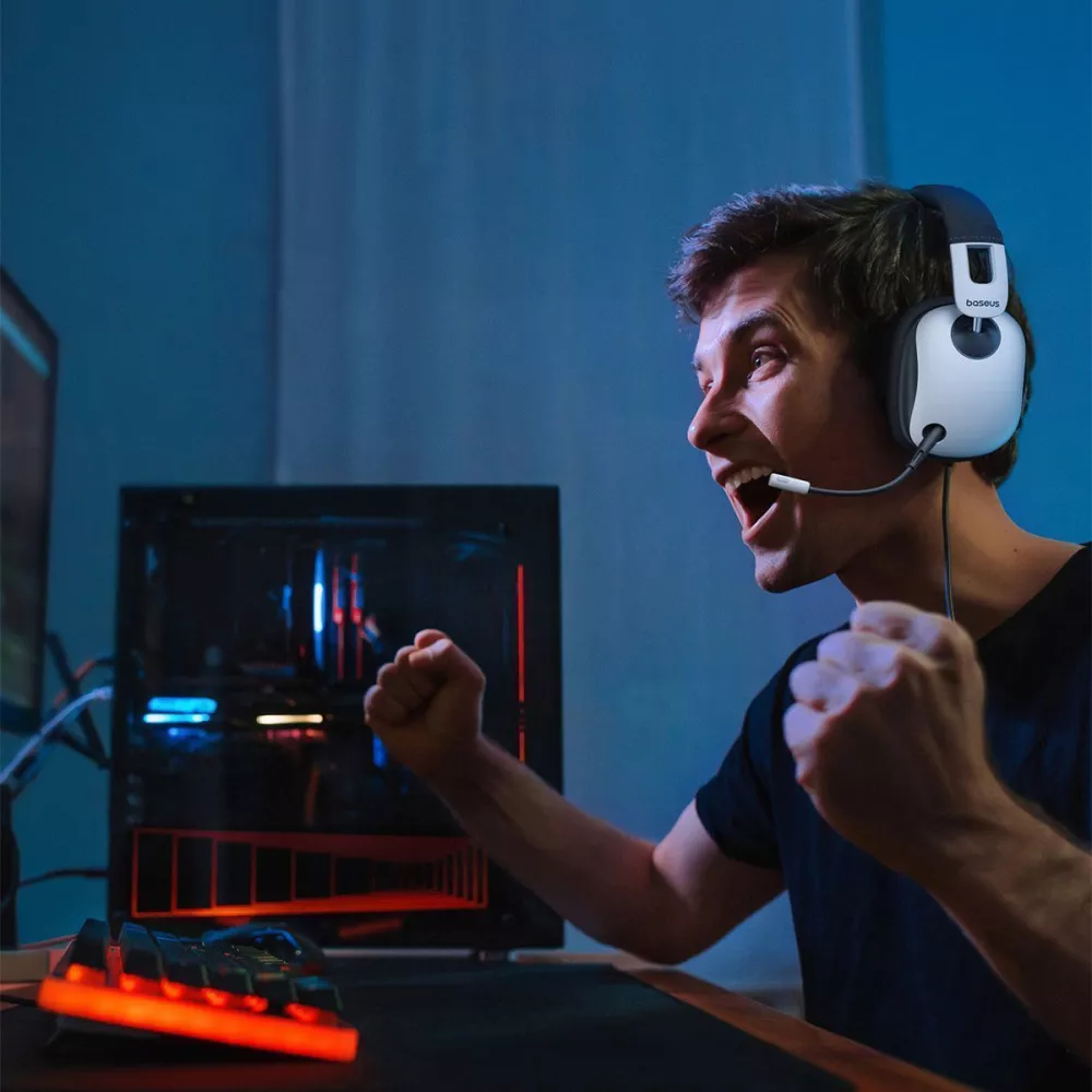Дротові навушники Baseus GoPlay 1 Max Gaming — Придбати в Україні - фото 7