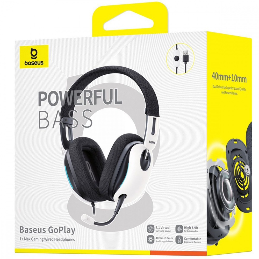 Дротові навушники Baseus GoPlay 1+  Max Gaming — Придбати в Україні - фото 1