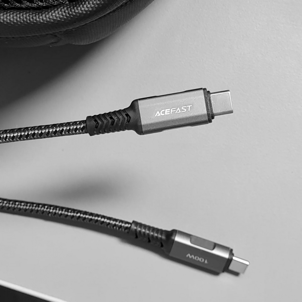 Кабель Acefast C4-03 USB-C to USB-C 100W (2m) - фото 2