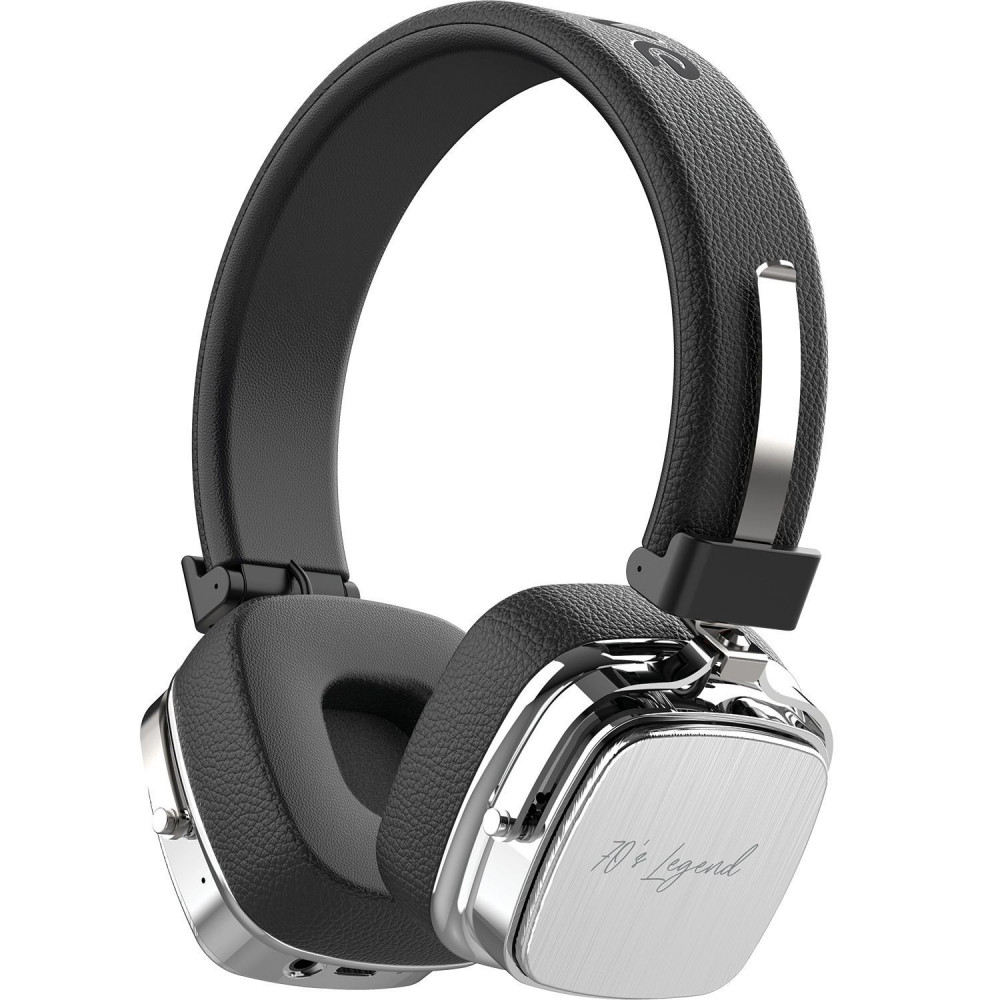 Бездротові навушники Proove 70’s Legend (APP) black/silver (HP70L001AP28) Чорний/Сріблястий на малюнкі №1