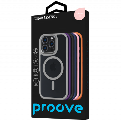 Купить Чехол Proove Clear Essence Case with Magnetic Ring iPhone 15 62288 - Ncase