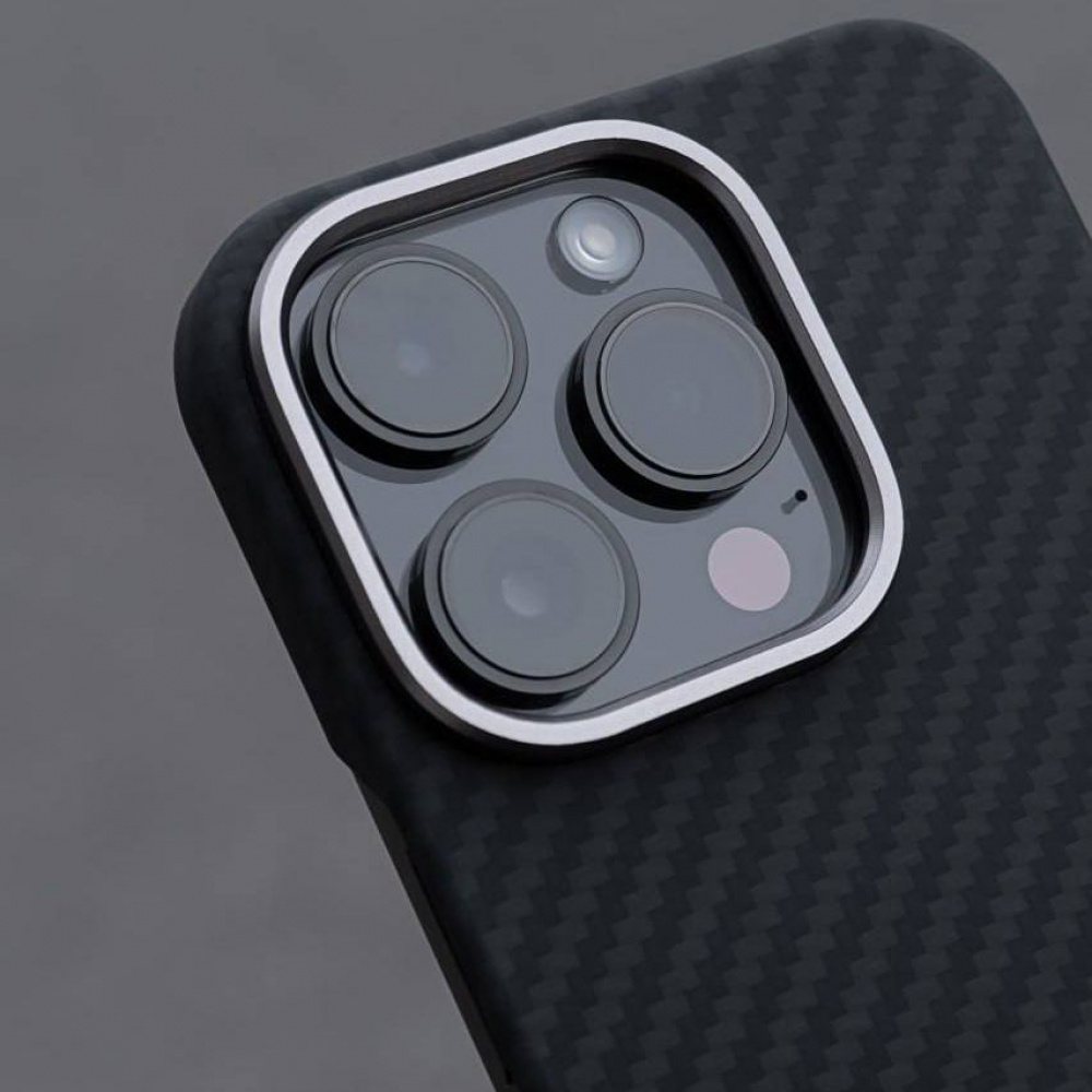 Чехол WAVE Premium Carbon Slim with Magnetic Ring iPhone 14 Plus/15 Plus - фото 6