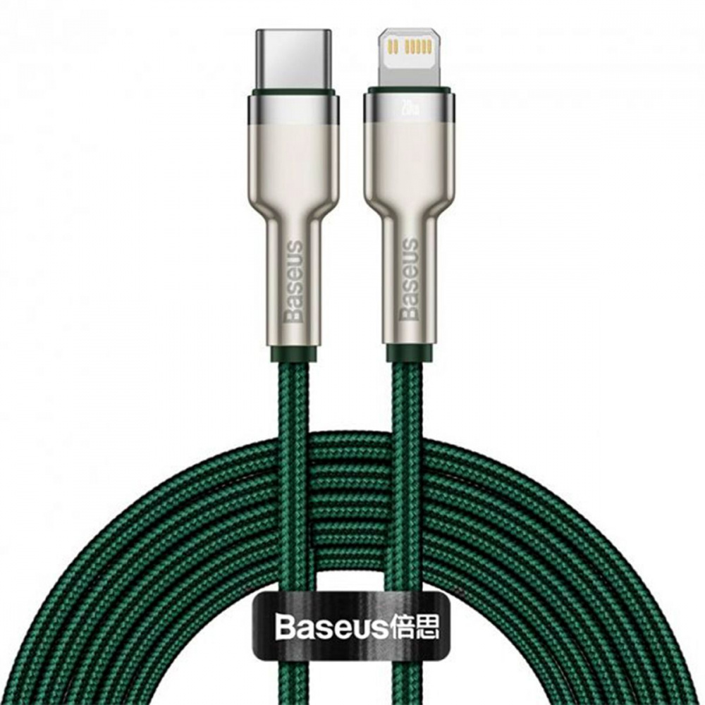 Cable Baseus Cafule Metal Type-C to Lightning PD 20W (2m) - фото 9