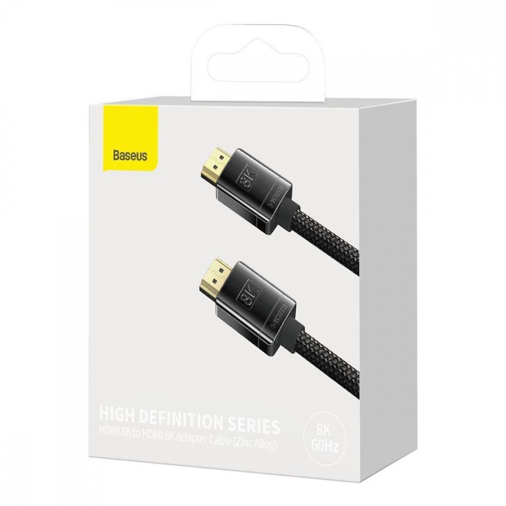 Кабель Baseus High Definition Series HDMI 8K to HDMI 8K (3m) — Придбати в Україні