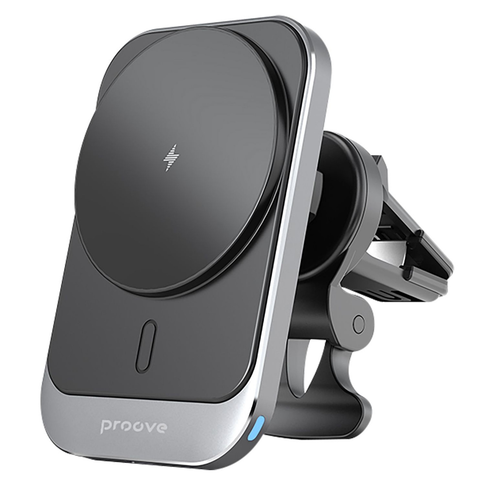 Автомобільний тримач з Бездротовим ЗП Proove Square Magnetic Pro 15W — Придбати в Україні