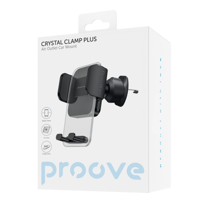 Купить Автодержатель Proove Crystal Clamp Plus Air Outlet Car Mount 55548 - Ncase