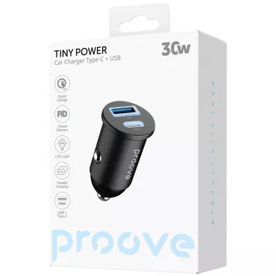 АЗП Proove Tiny Power 30W (Type-C + USB) — Придбати в Україні