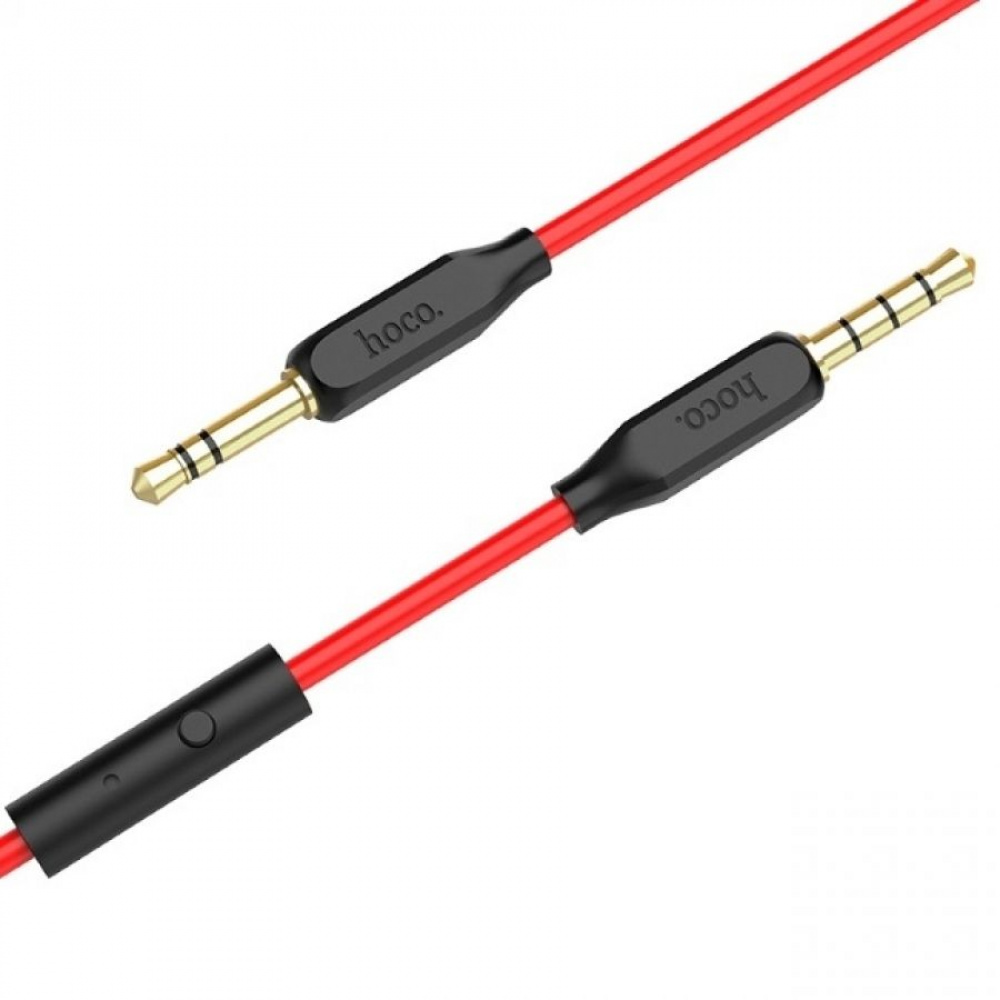 Cable AUX Hoco UPA12 With Mic (1m) - фото 2