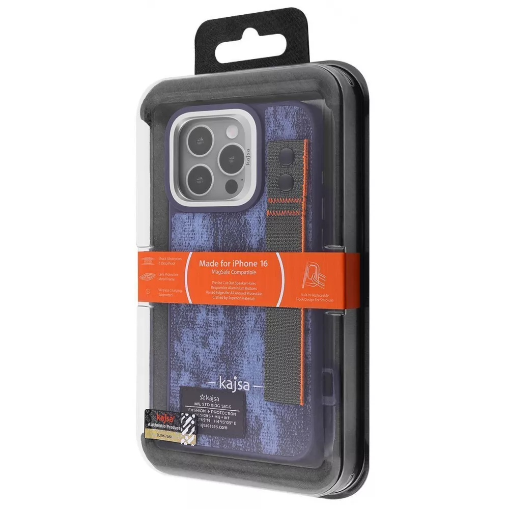 Чехол Kajsa Outdoor Collection Tie Dye with Magnetic Ring iPhone 16 - фото 1