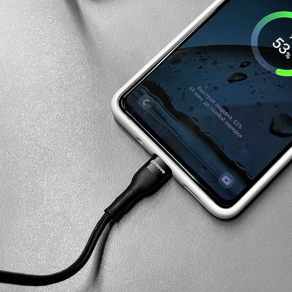 Кабель Proove Weft USB to Type-C 3A (1m) — Придбати в Україні - фото 5