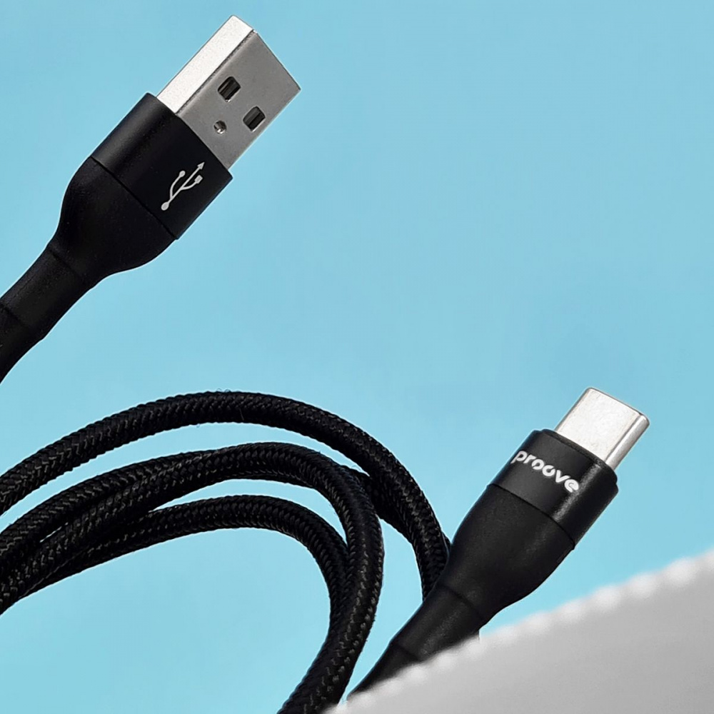Кабель Proove Weft USB to Type-C 3A (1m) — Придбати в Україні - фото 3