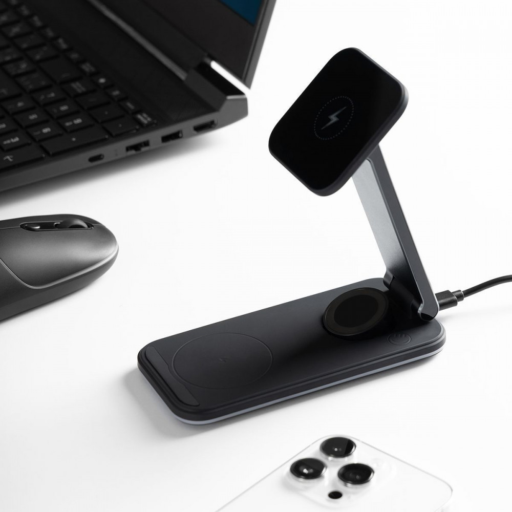 Бездротовий ЗП Proove Energy Fold 3 in 1 black (WSEF15010001) Чорний на малюнкі №11