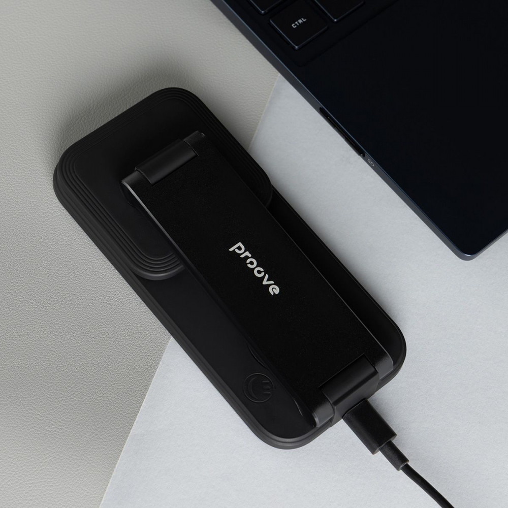 Бездротовий ЗП Proove Energy Fold 3 in 1 black (WSEF15010001) Чорний на малюнкі №12