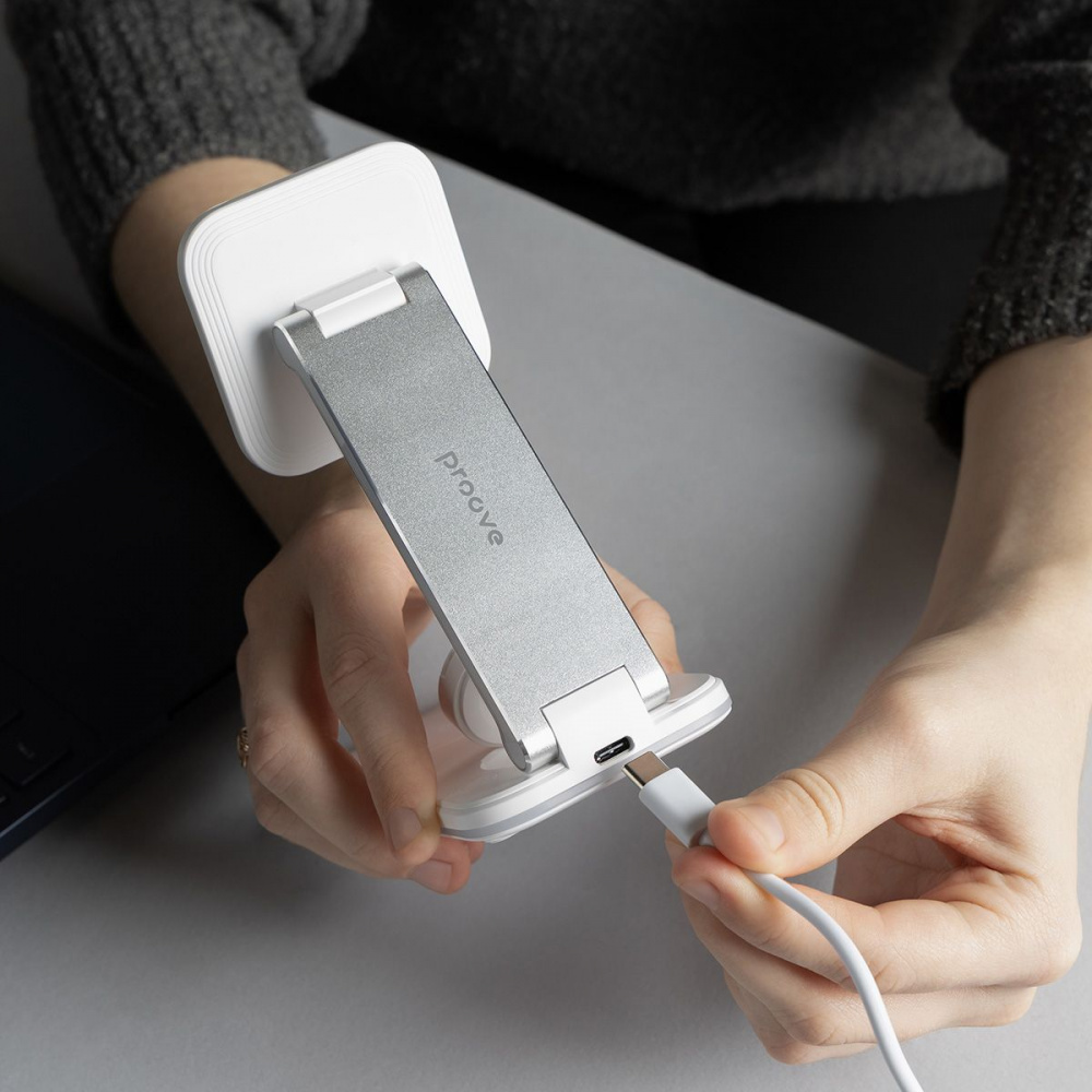 Беспроводное ЗУ Proove Energy Fold 3 in 1 - фото 14