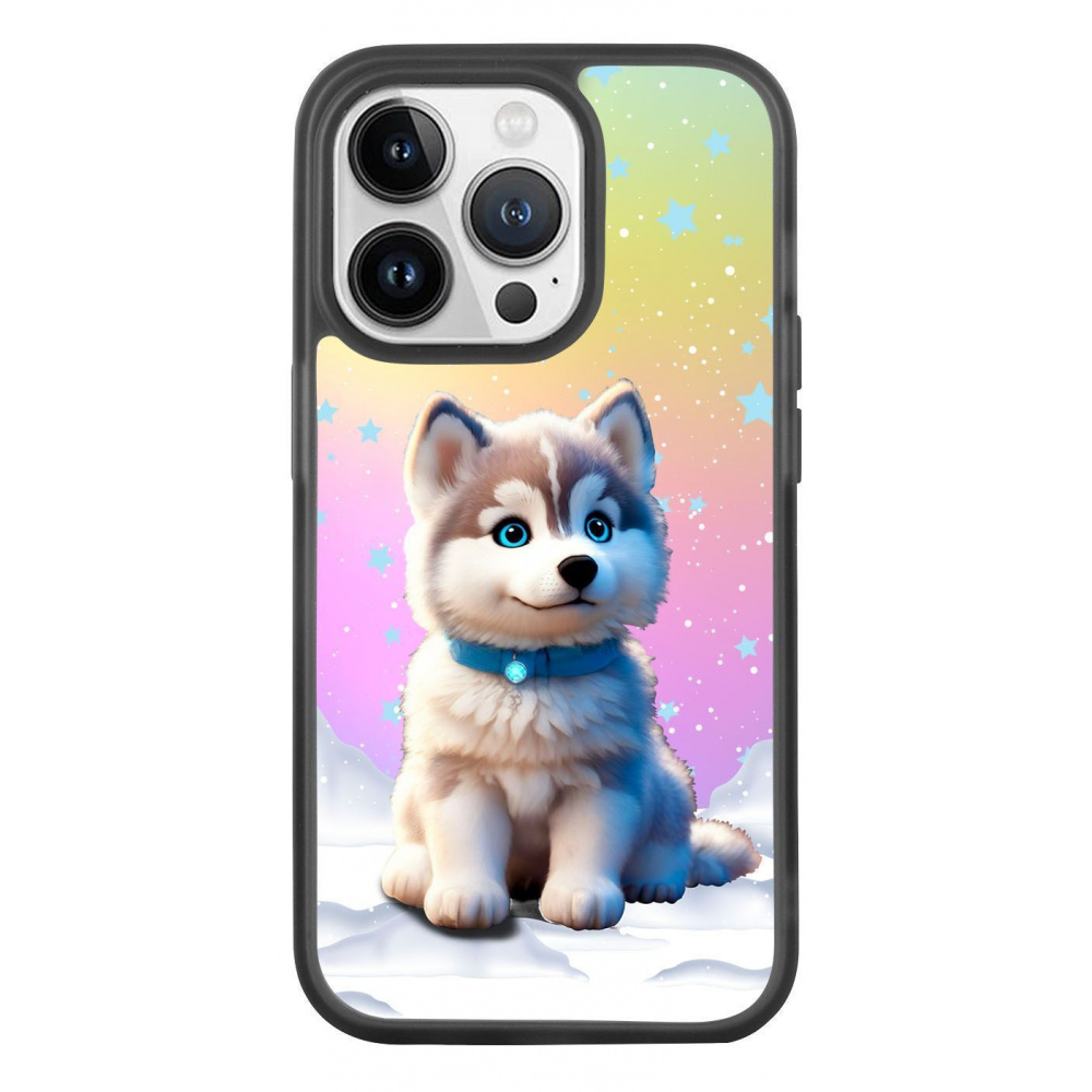 Чехол WAVE Snowy animals Matte Gradient iPhone 12/12 Pro (stock)