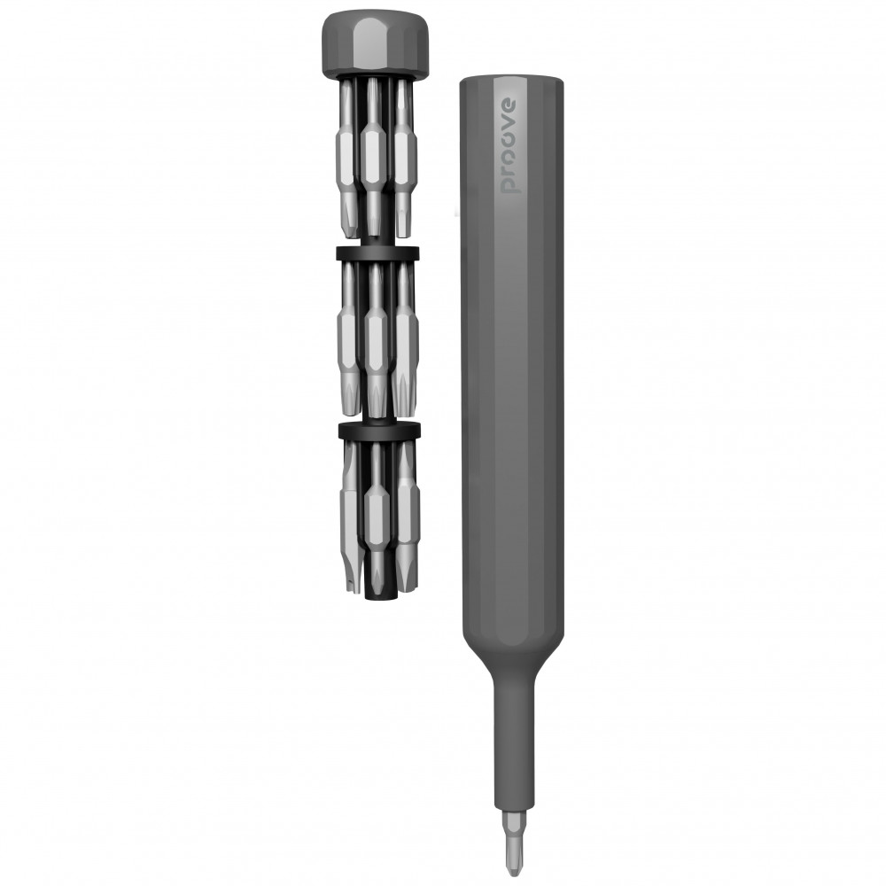 Многофункциональный набор отверток Proove Spin 39in1 (MTSS39000003) gray на картинке №4