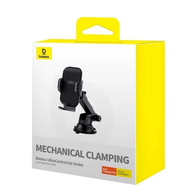 Автомобiльний тримач Baseus UltraControl Go Series Clamp-Type (Suction Cup Version) — Придбати в Україні