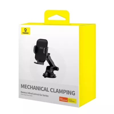 Купить Автомобiльний тримач Baseus UltraControl Go Series Clamp-Type (Suction Cup Version) 56992 - Ncase