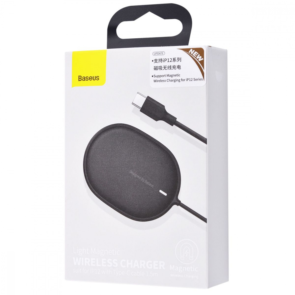 Бездротовий ЗП Baseus Light Magnetic 15W — Придбати в Україні