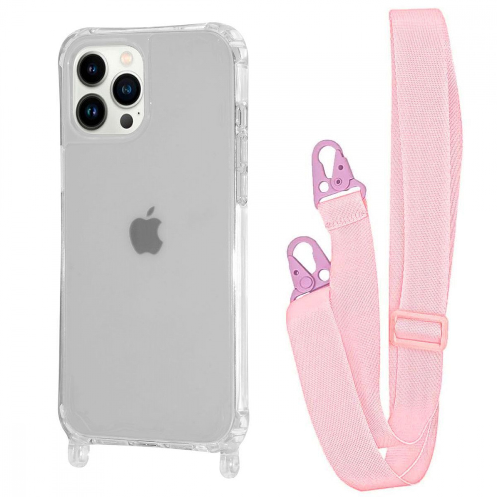 Чехол WAVE Clear Case with Strap iPhone 13 Pro - фото 8