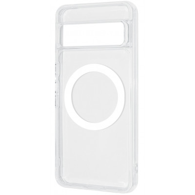 Чохол WAVE Clear Case (PC+TPU) with Magnetic Ring Google Pixel 8A — Придбати в Україні